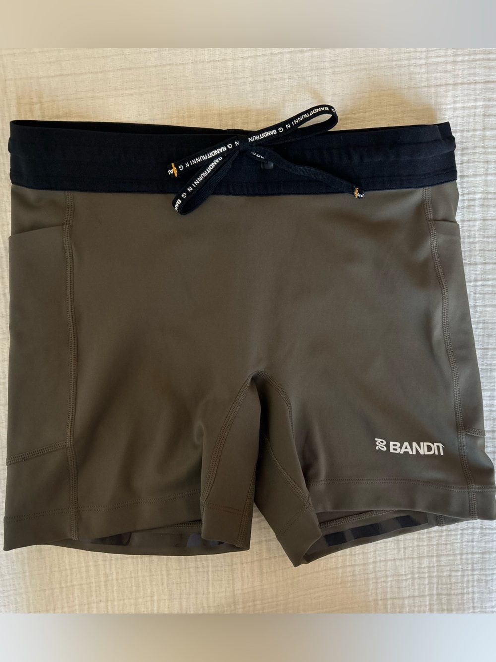 BANDIT STAMINA™ 5" WOMEN'S COMPRESSION SHORTS - Olive Green